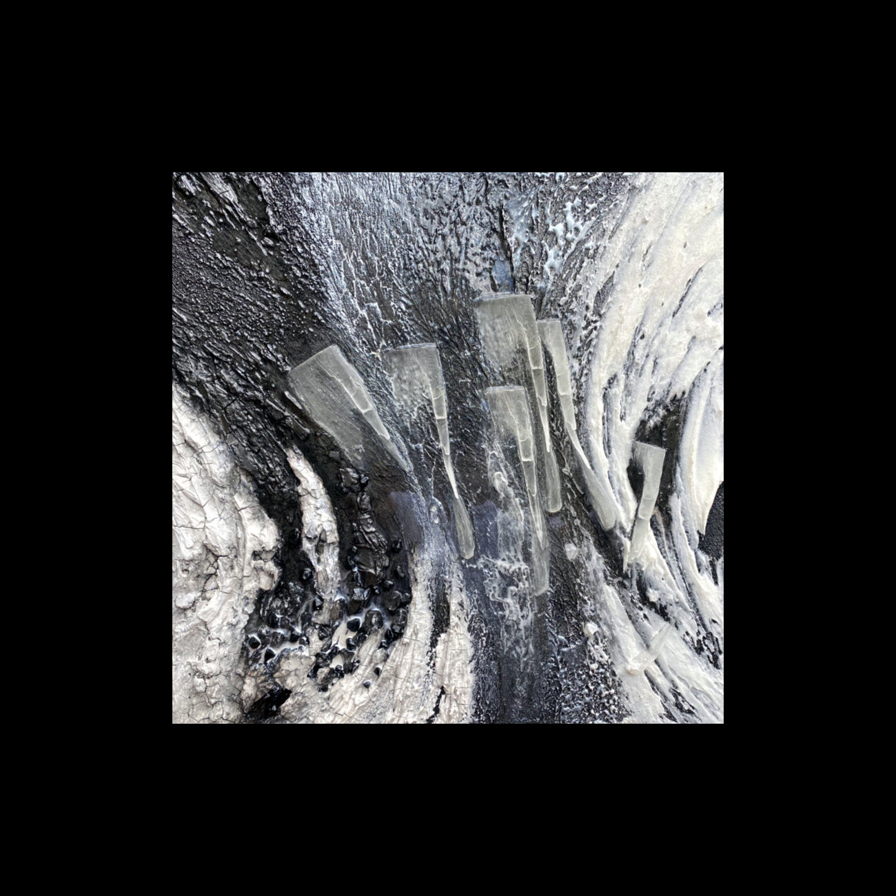  3D-ICE curved shards | £850 | in my studio 
