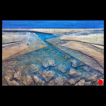  retreating tide | n norfolk coast | SOLD 