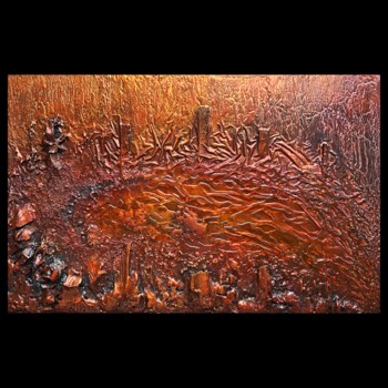  red sky bleeding into the creek | morston | n norfolk | £950 | in my studio 