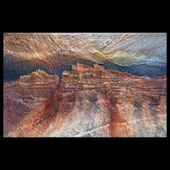  arid#2 - sunset reflection - ayagaures | £850 | in studio 