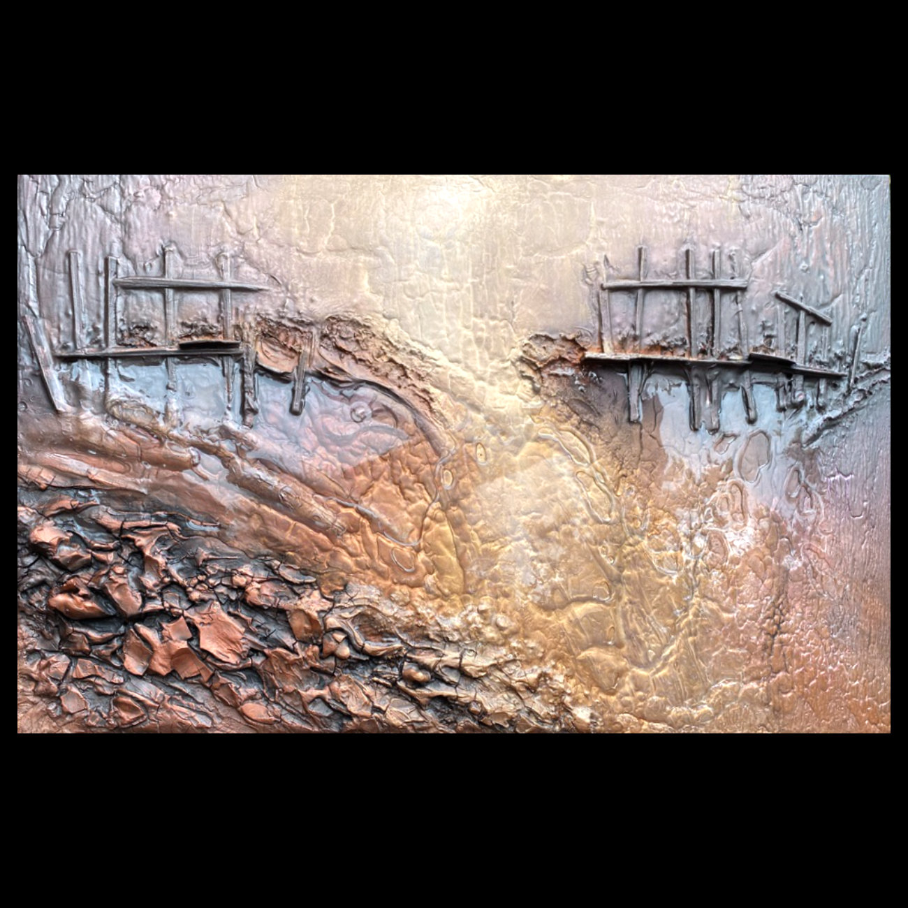  nautical twilight | morston | n norfolk | £850 | in my studio 