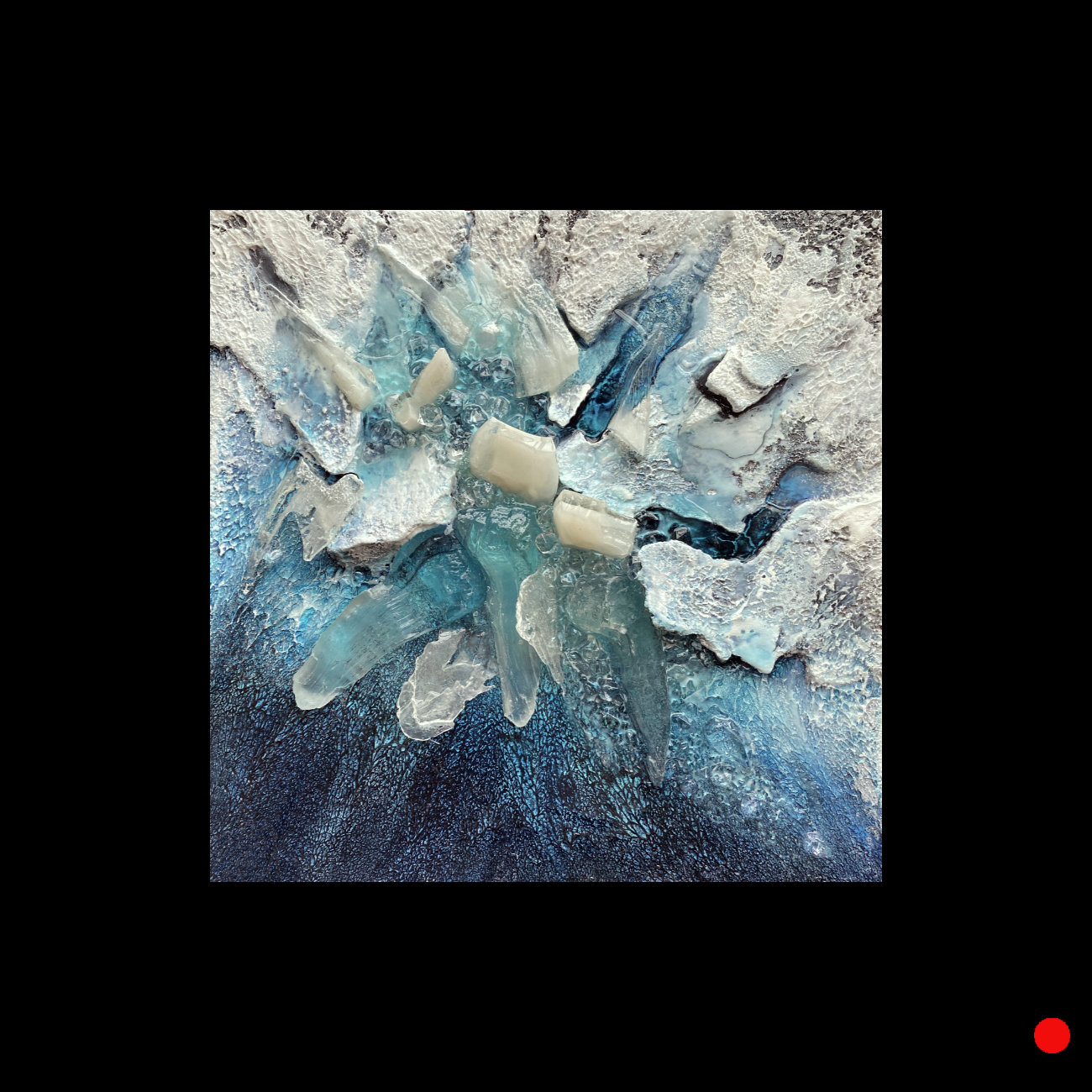  winters disintegration | beach detail | n.norfolk coast | £650 | SOLD 