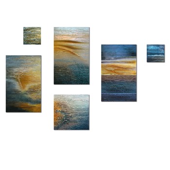  same day different time | formed part of a 6 piece installation | commission | SOLD 