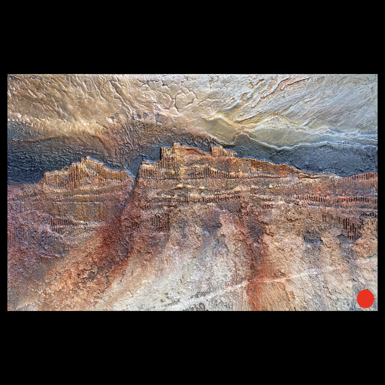  arid#2 - sunset reflection - ayagaures | £1250 | collection of artist 