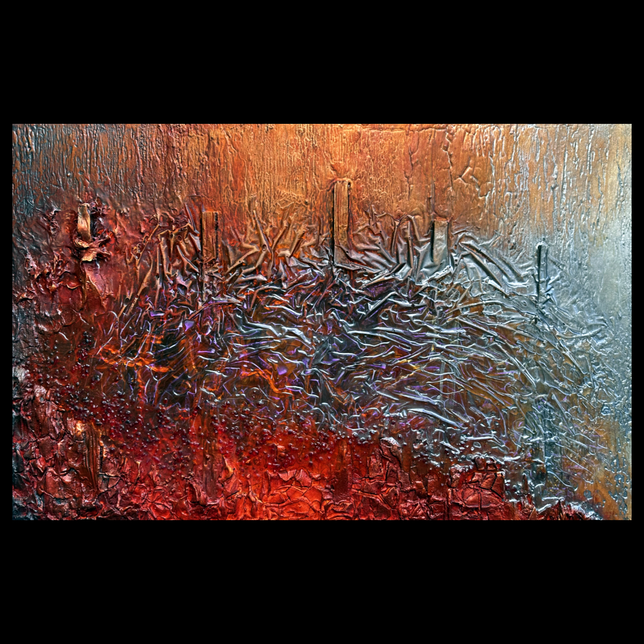 fiery winter creek | morston | n norfolk | £1250 | in my studio 