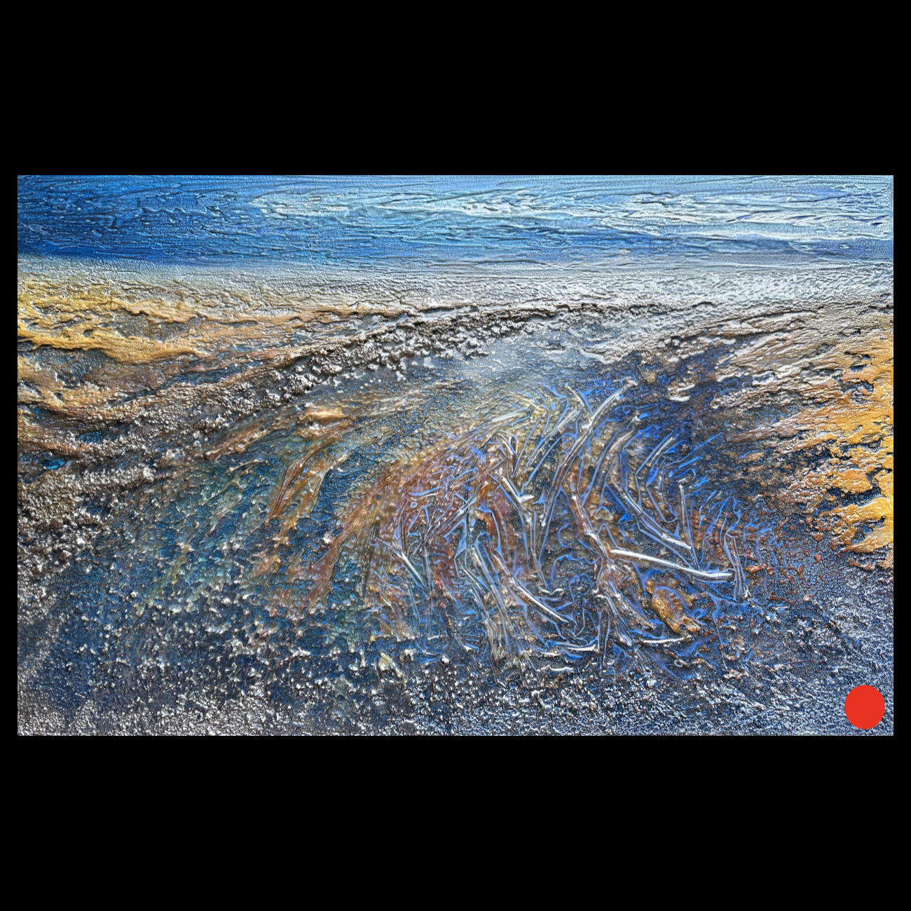  advancing swiftly | n norfolk coast | SOLD 
